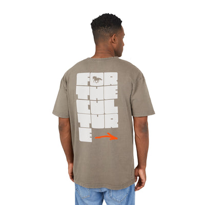 mens acid washed oversized tee