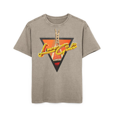 mens acid washed oversized tee featuring bold graphics in a laid-back design with a vintage vibe.
