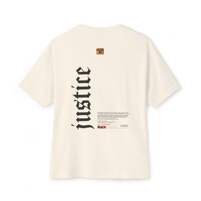Justice Series A - Unisex Boxy Tee