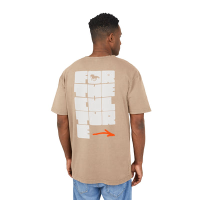 acid washed oversized tee vintage