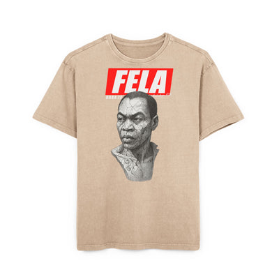 A stylish tribute to Fela Kuti, perfect for music and culture lovers.