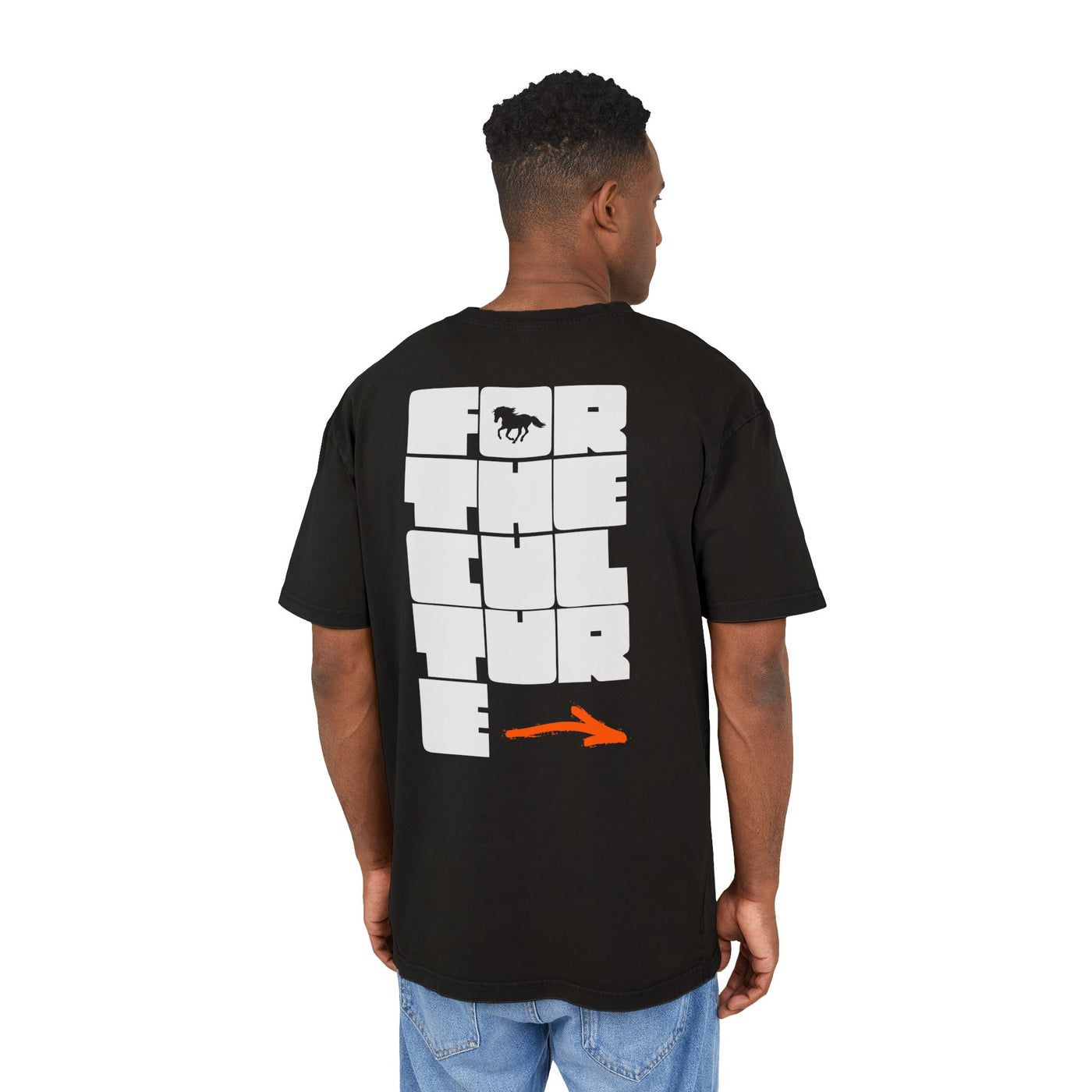 mens acid washed oversized tee