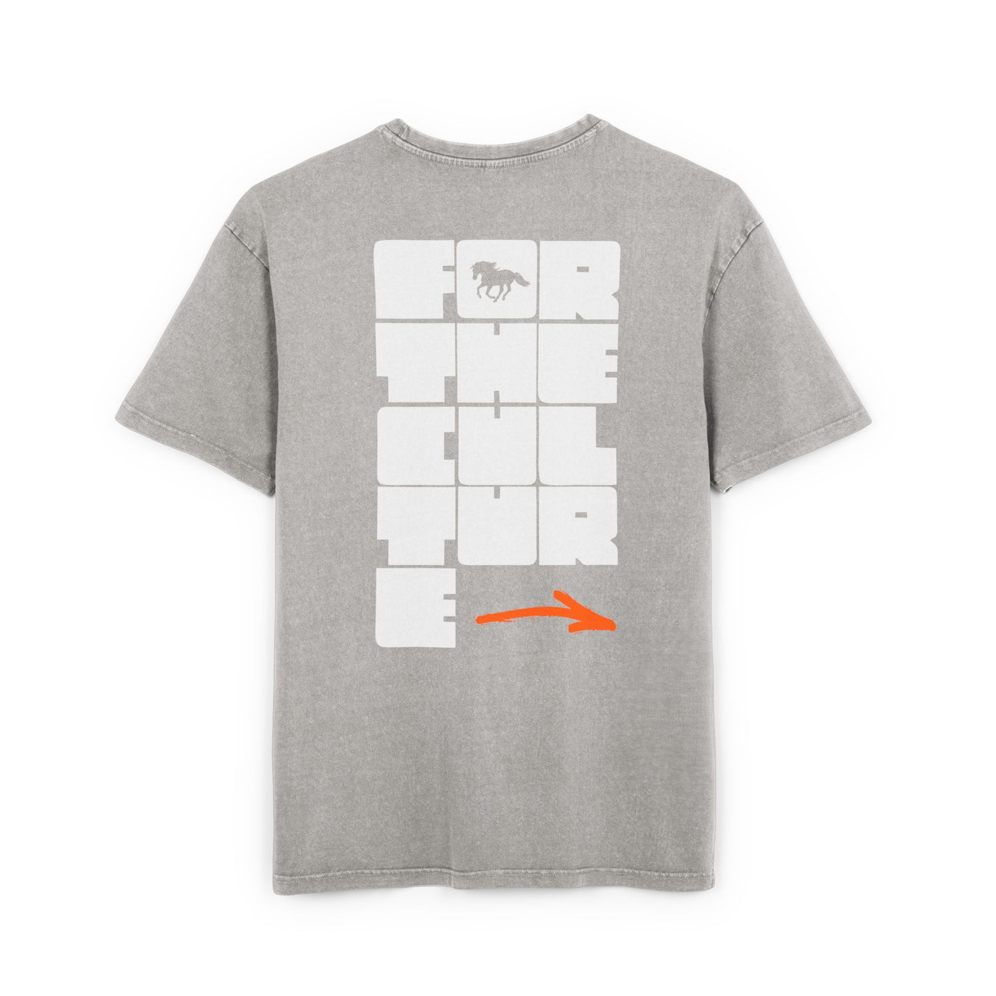 mens acid washed oversized tee