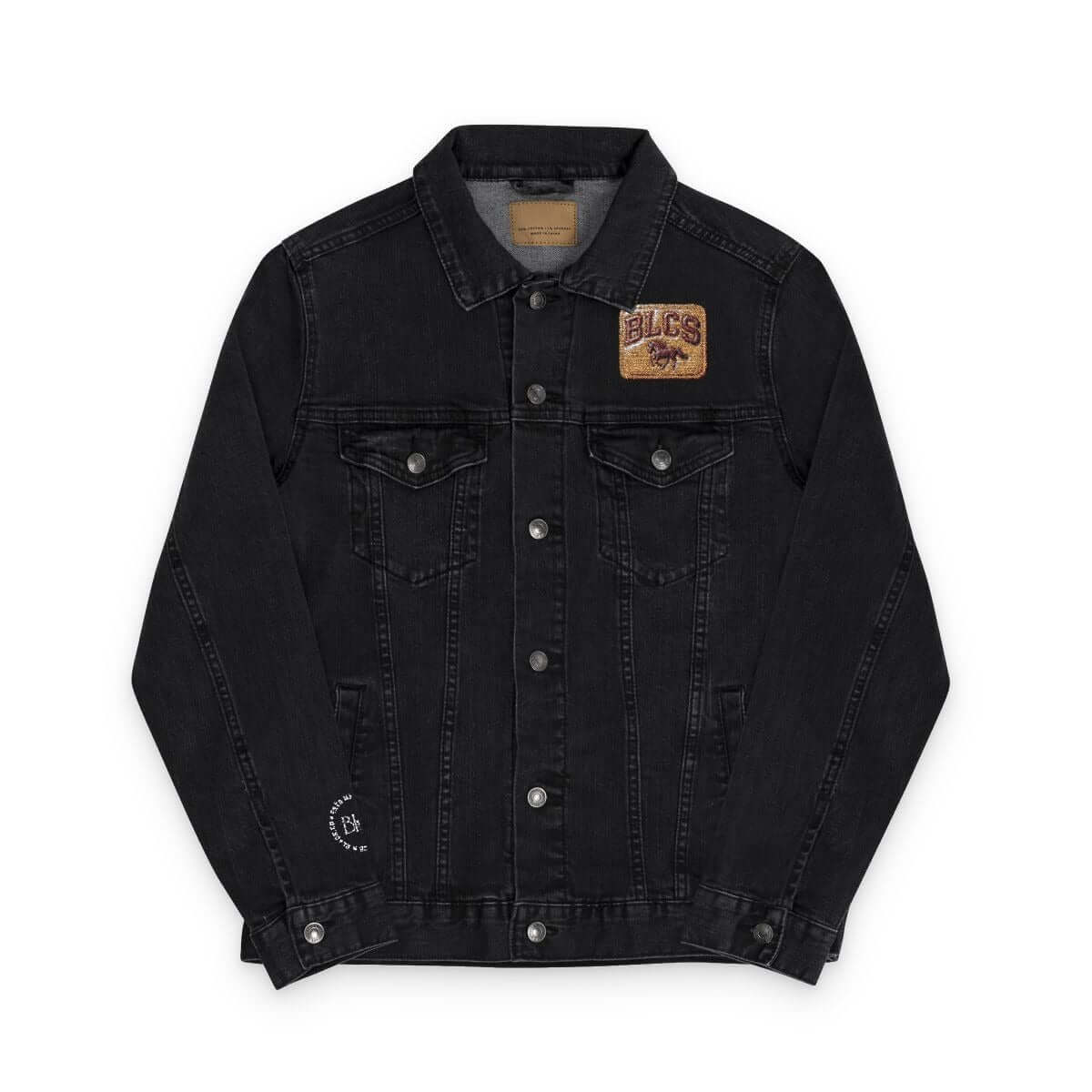 Stylish Unisex Embroidered Denim Jacket