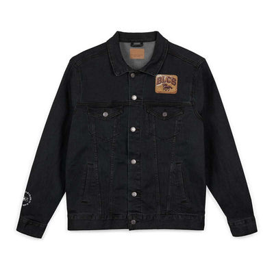 Stylish Unisex Embroidered Denim Jacket