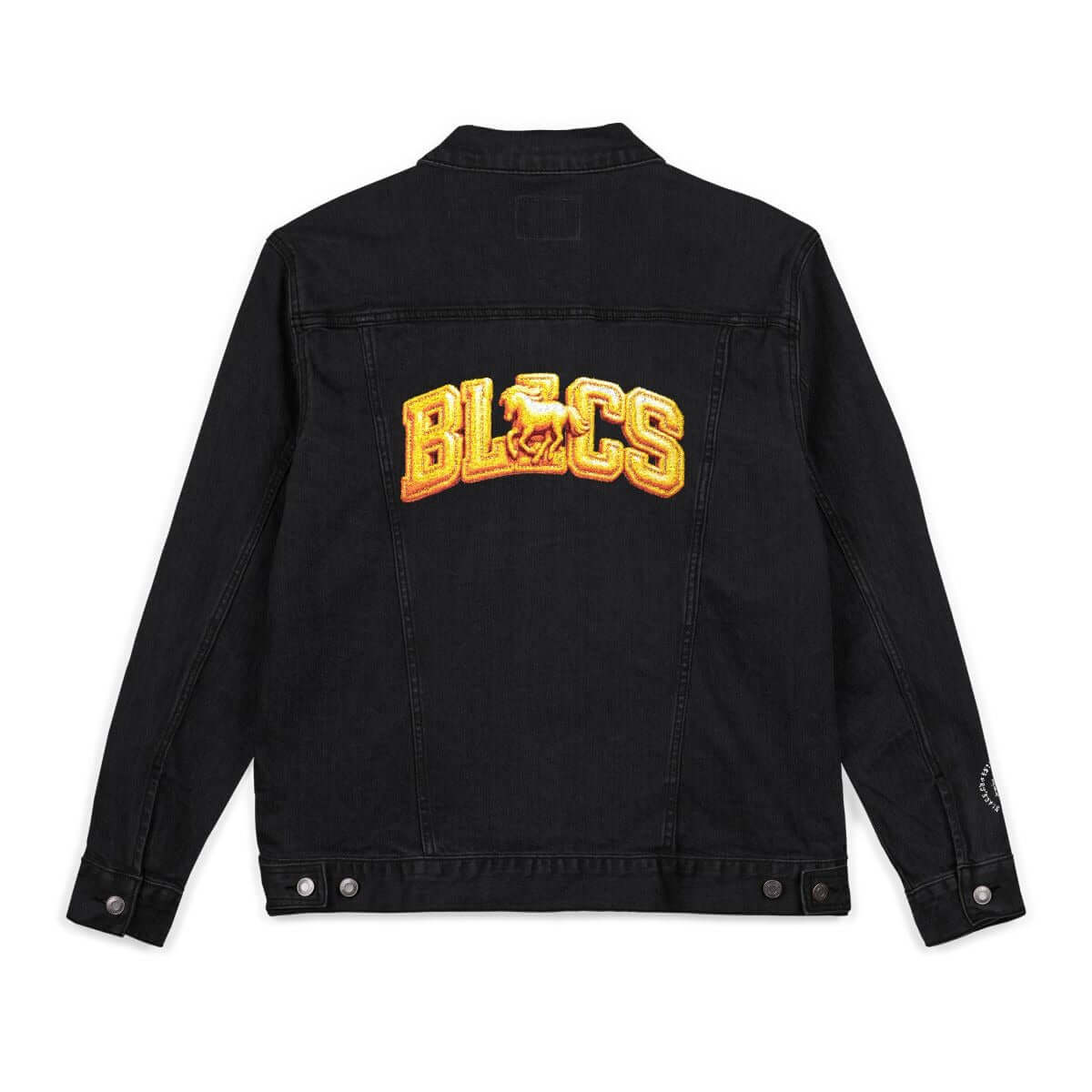 Stylish Unisex Embroidered Denim Jacket