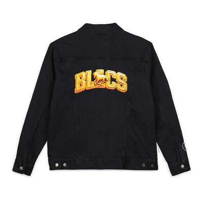 Stylish Unisex Embroidered Denim Jacket