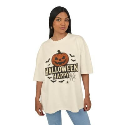 A soft cotton shirt perfect for your Halloween parties and haunted nights.