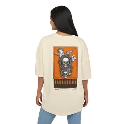 Spooky and stylish unisex tee for trick-or-treats or casual fall wear.